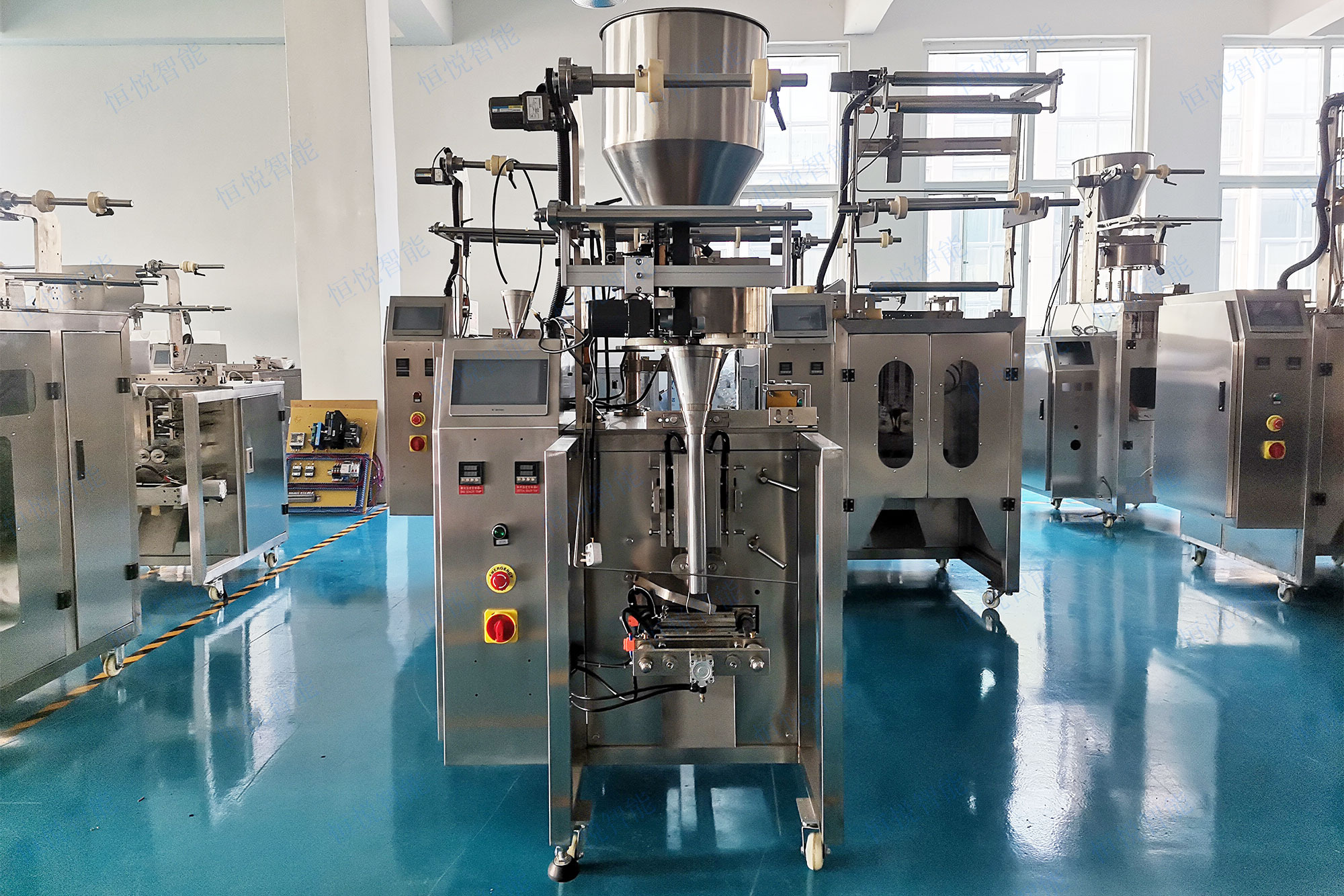 PLC控製的全自動食品顆粒蜜桃久久久久久 PLC控製的全自動食品顆粒蜜桃久久久久久